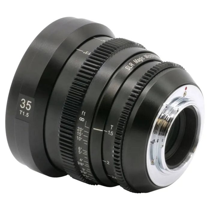 SLR Magic SLR Magic MicroPrime Cine 35mm T1.5 Lens for Micro Four Third MFT Mount Camera