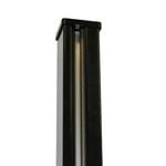 ProtectorAl 50 x 50 x 2400mm Satin Black Inground Deco Post
