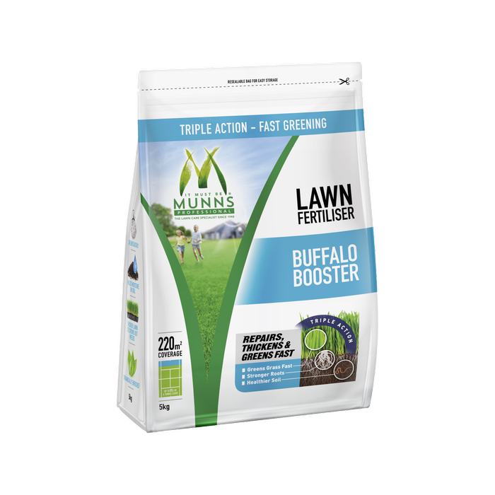 Munns Professional 5kg Buffalo Booster Lawn Fertiliser
