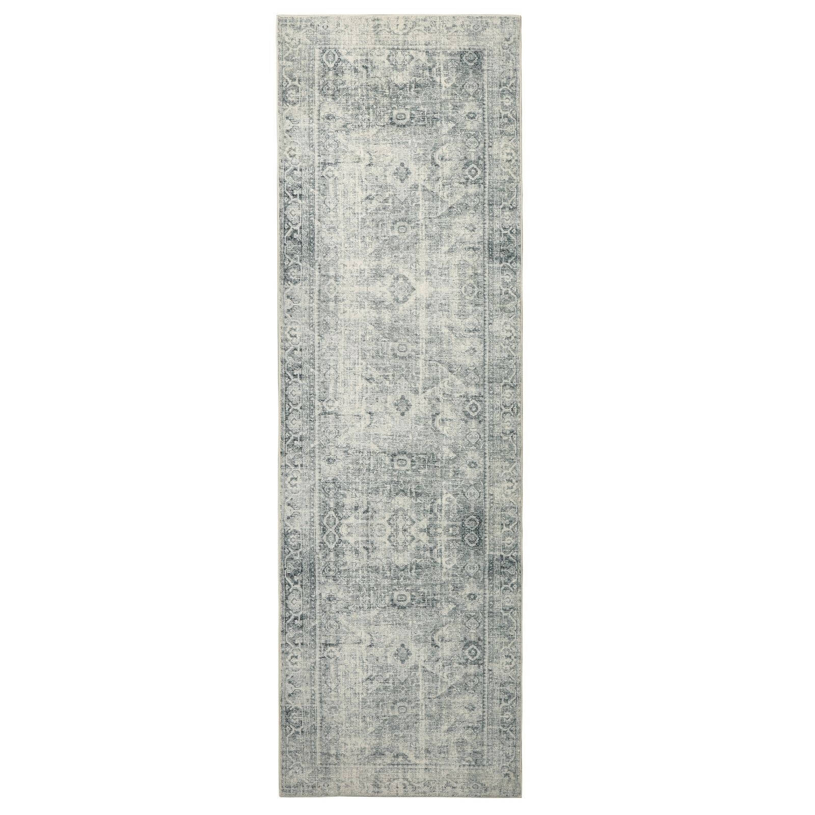 Renaissance 80x250cm Aryan Grey Rug Runner product image