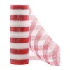 10-Yard Metallic Christmas Mesh Ribbon