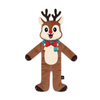 Baxter Bone 8 Squeaker Festive Reindeer Pet Toy