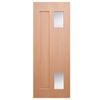Woodcraft Doors 2040 x 820 x 40mm Clear Safety Entrance Door SD70