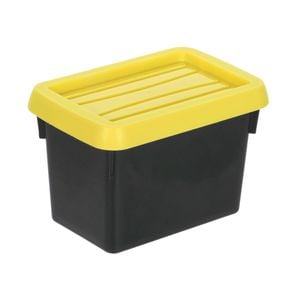 All Set 0.45L Black Mini Storage Container
