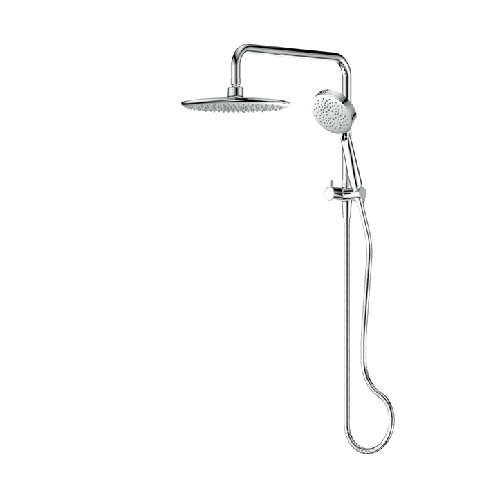 Greens Australia Scandi Short Twin Rail Shower Chrome