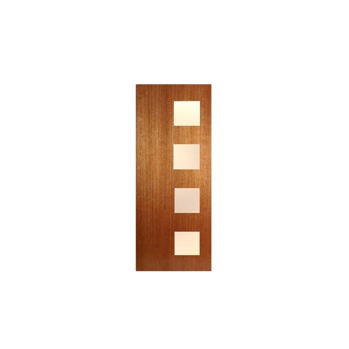 Hume 2040 x 820 x 40mm Focus 7 Entrance Door SPM Translucent Glass
