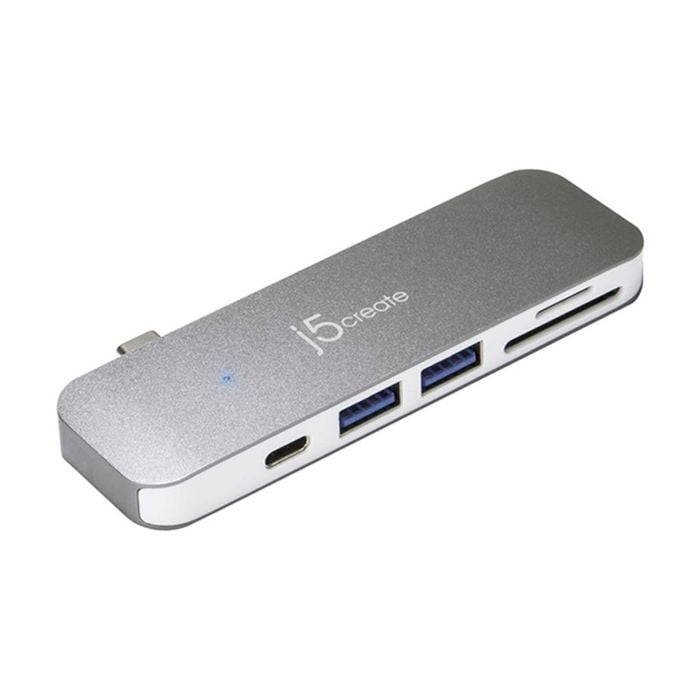 J5create Usb-c 6-in-1 Ultradrive Dock For Usb-a Hdmi & Sd Card Connections