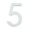 Sandleford 90mm Glow In Dark Acrylic House Number 5