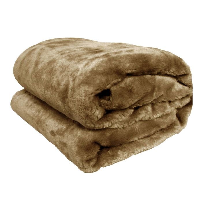 Radisson Bruno Brown Luxury Faux Fur Throw Rug 127 x 152 cm