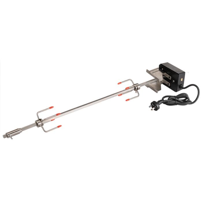 Crossray Rotisserie Kit With Motor - 2 Burner