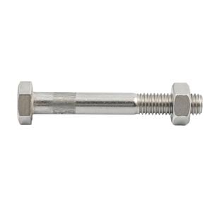 Zenith M8 x 50mm 316 Stainless Steel Hex Head Bolt And Nut