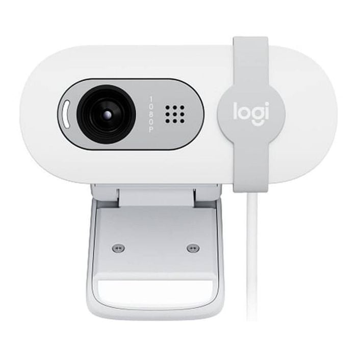 Logitech Brio 100 Fhd Webcam - Off White [960-001618]