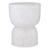 Amalfi Kaia Side Table/stool White 35x35x45cm