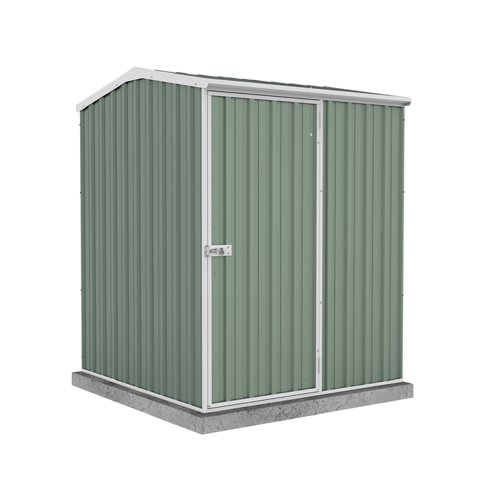 Absco Sheds 1.52 x 1.52 x 1.95m Pale Eucalypt Premier Single Door Garden Shed