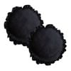 SOGA 2X 45CM Black Vintage Butterfly Throw Pillows