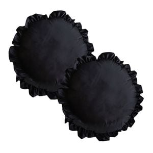 SOGA 2X 45CM Black Vintage Butterfly Throw Pillows
