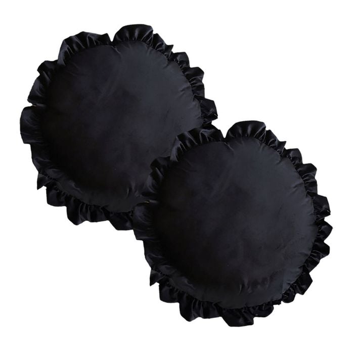 SOGA 2X 45CM Black Vintage Butterfly Throw Pillows