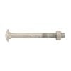 Zenith M10 x 140mm Galvanised Coach Head Bolt And Nut