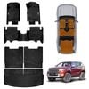3D Floor Mats Boot Liners for Ford Everest SUV 2015-2022 All Weather Heavy Duty Cargo Luggage