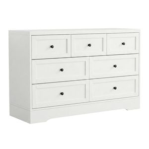 Artiss 7 Chest Of Drawers Storage Cabinet White
