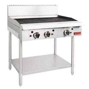 Thor Gas Char Broiler Radiant Manual Controls Flame Failure Natural Gas 36" Tr-cbr236f Ng