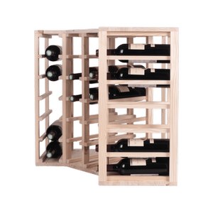 24 bottle Corner  Wine Rack