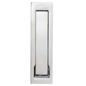 Lemaar 70mm Satin Chrome Square Edgepull