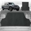 6D Diamond Ute Tub Mat for Jeep Gladiator JT 2020-Current-Black-Outback GT