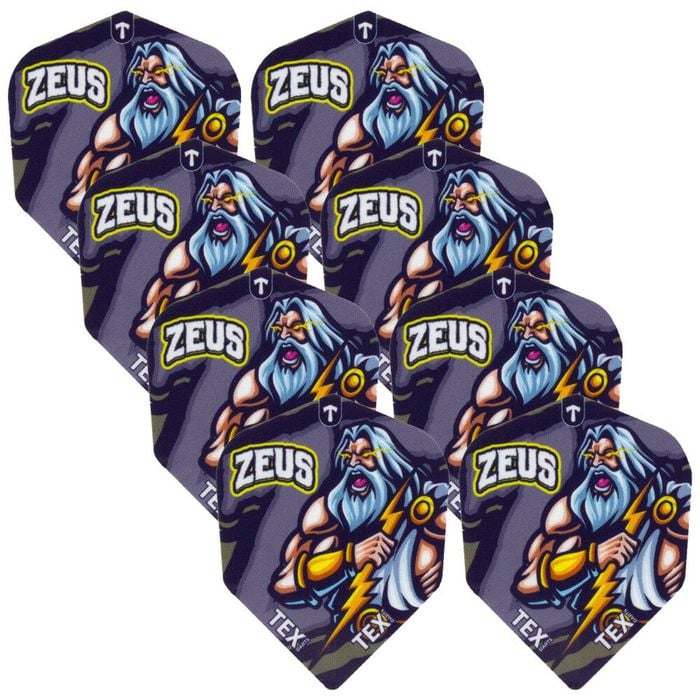 8PK Tex Darts Zeus Flights Standard Tail/Wing Accessory