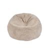 Huxford Grove The Kingston Sheepskin Bean Bag Home Decor - Oatmeal