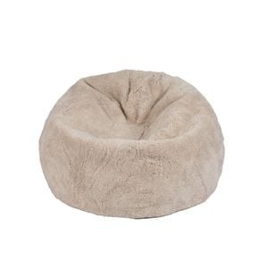 Huxford Grove The Kingston Sheepskin Bean Bag Home Decor - Oatmeal