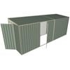 Build-a-Shed 1.5 x 5.2 x 2m Hinged Door Tunnel Shed With Hinged Side Door - Green