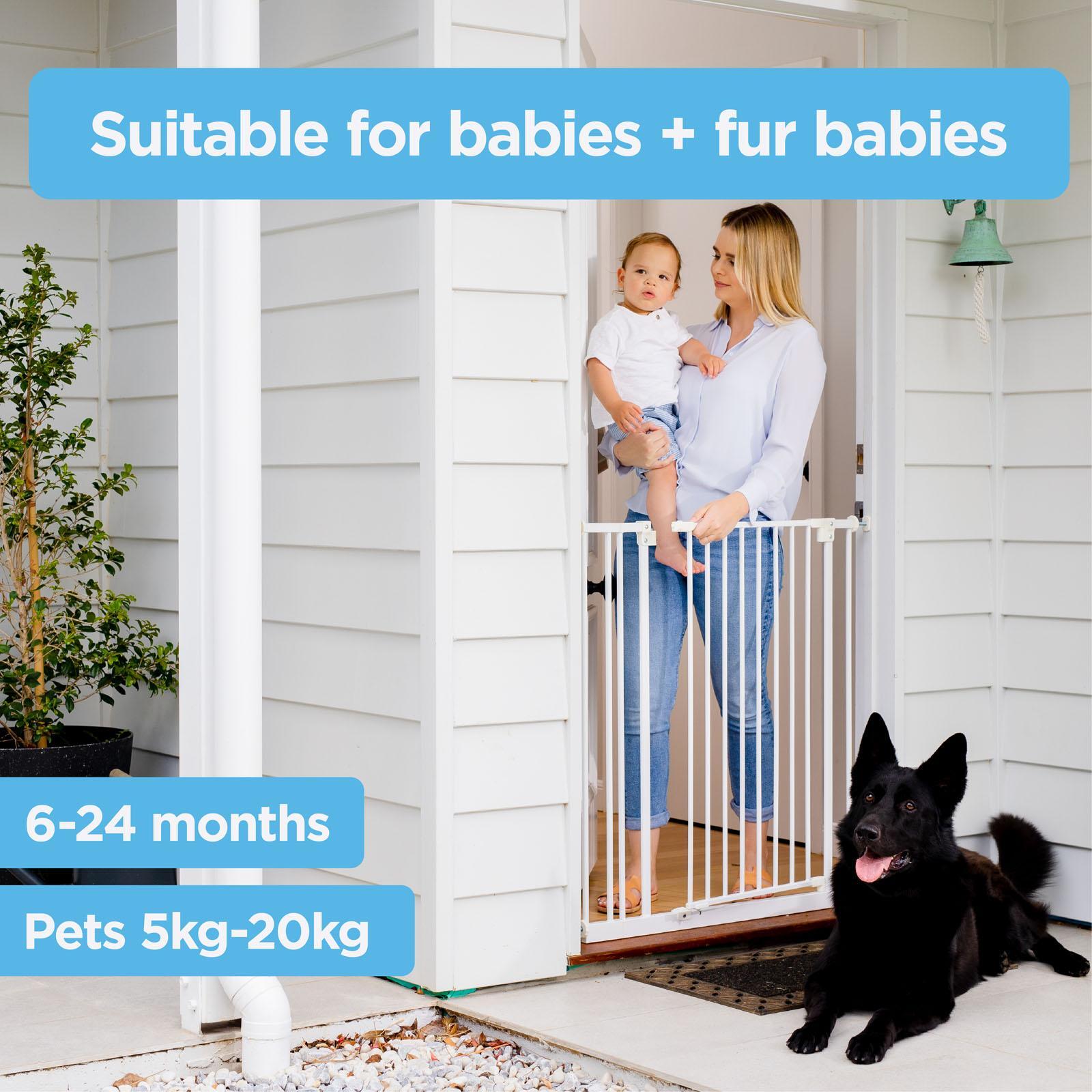 Pet Gate Swing Child Safety Barrier Cardinal Gates XpandaGate H X