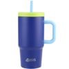 Oasis Stainless Steel Double Wall Insulated Jnr Commuter Travel Tumbler 700ml - Peacock Blue