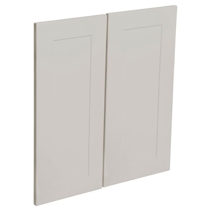 Kaboodle Cremasala Alpine Corner Base Cabinet Doors - 2 Pack