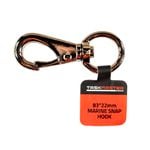 Taskmaster Nickel Plated Marine Snap Hook with Clip