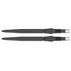 2PK Target Swiss Storm Dart Point Replacement Spare Accessory Tip 30mm Black