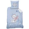 Disney The Aristocats Marie Blue Quilt Cover Set - Single Bed Size