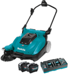 Makita XGT 40Vmax 24L HEPA Vacuum Sweeper 2x 8AH Kit