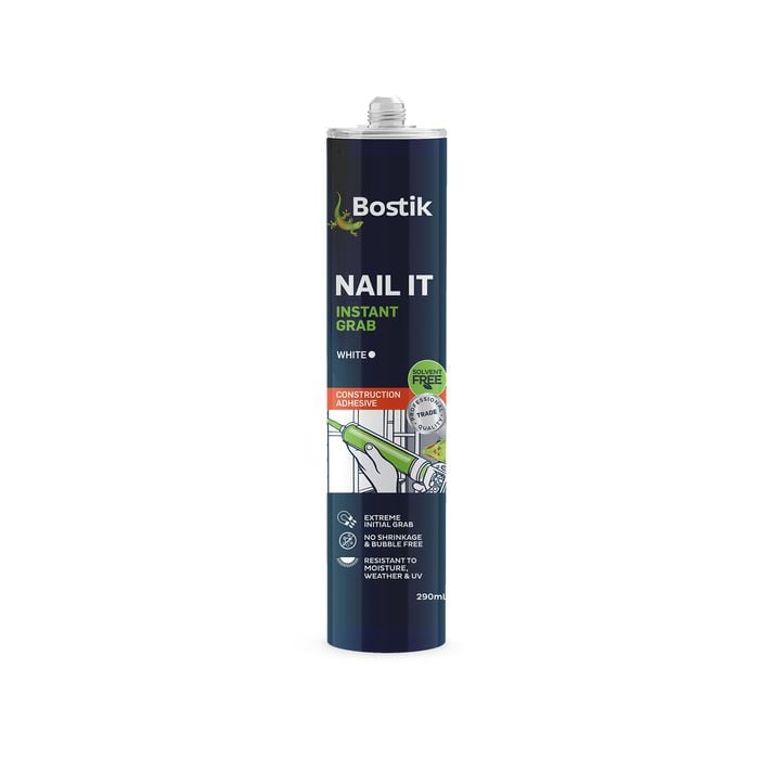 Bostik 290ml White Nail It Instant Grab
