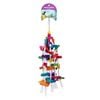 Paws & Claws Parrot 40cm Wooden Rope Toy Large