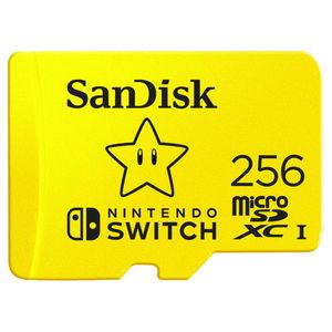 SanDisk Nintendo Switch microSD 256GB Memory Card