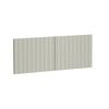 Kaboodle 950mm Pistachio V-Groove Overhead Doors - 2 Pack