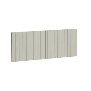 Kaboodle 950mm Pistachio V-Groove Overhead Doors - 2 Pack