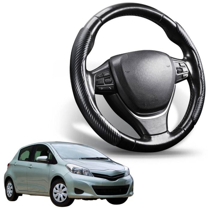 Segmented Steering Wheel Cover for Toyota Yaris 2011 - 2020 XP90, XP130