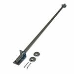 Move It 450-900mm 5/8" Adjustable Hollow Axle With Cap