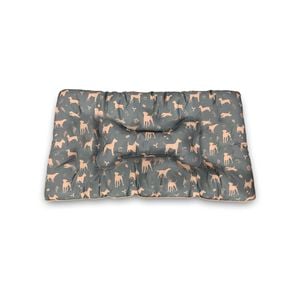 Extra Large 120cm Dog Patterned Oxford Pet Bed