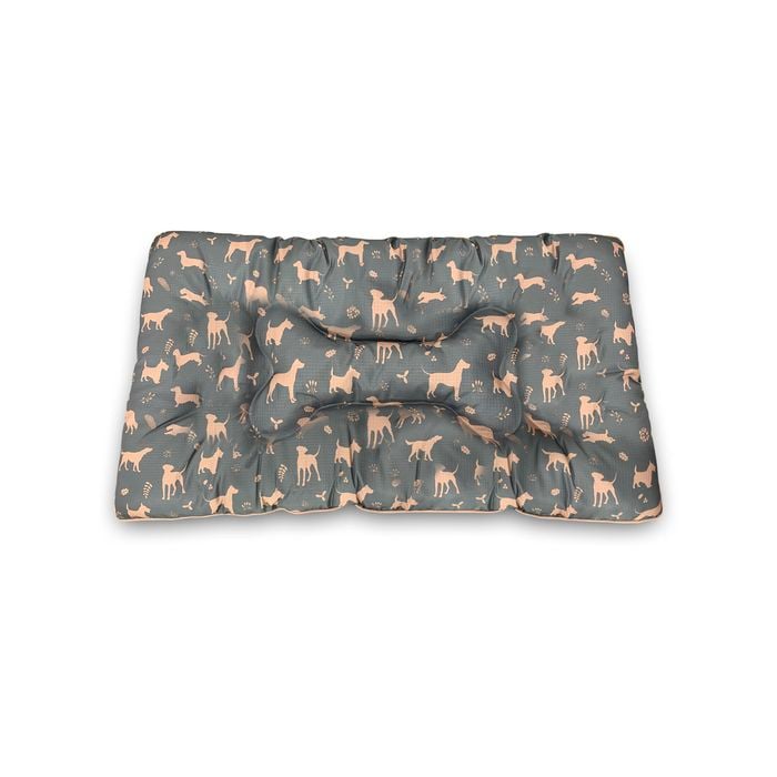 Extra Large 120cm Dog Patterned Oxford Pet Bed