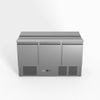 Fed-x Three Door Salad Prep Fridge  - Pizza Prep Fridges (xgns1300s)