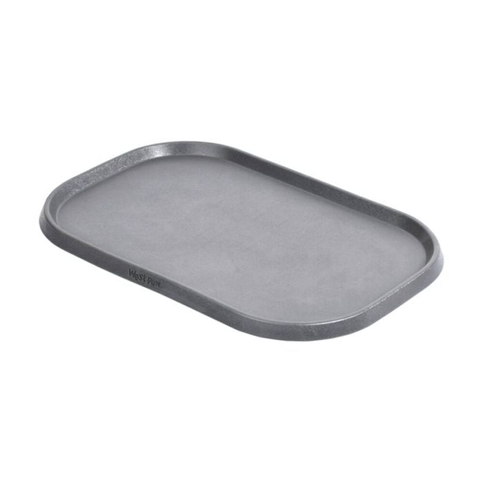 West Paw Non-Slip Pet Dog Feeding Placemat 53x34x2cm Sea Fog